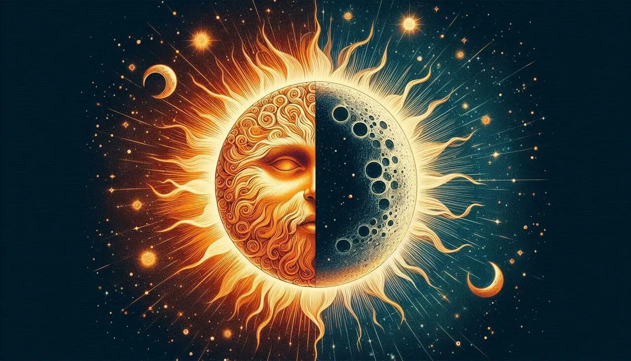 Zodiac sun moon rising
